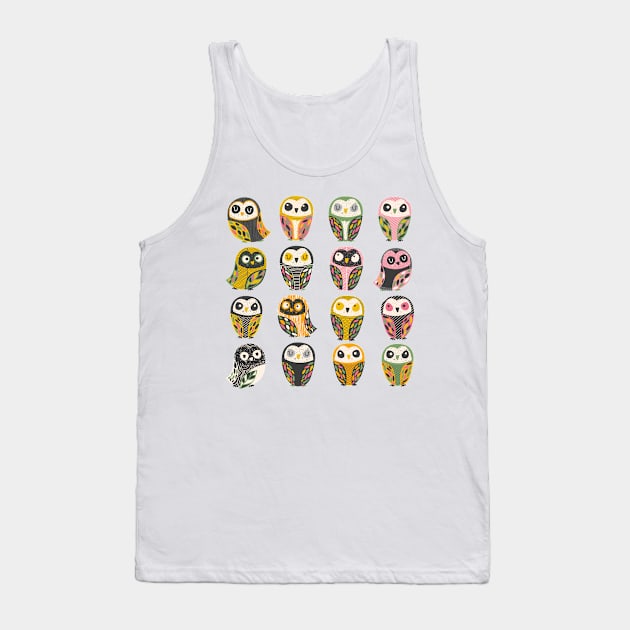 Gang of owls Tank Top by Digster